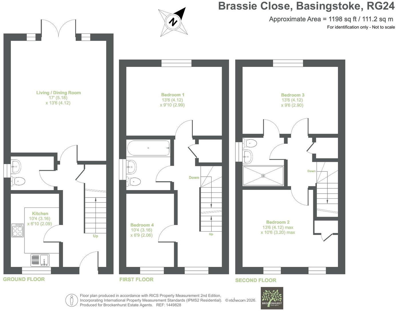 Brassie Close, Basingstoke floorplan