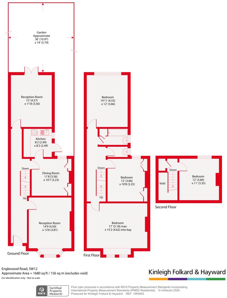 Englewood Road, Clapham South, London, SW12 floorplan