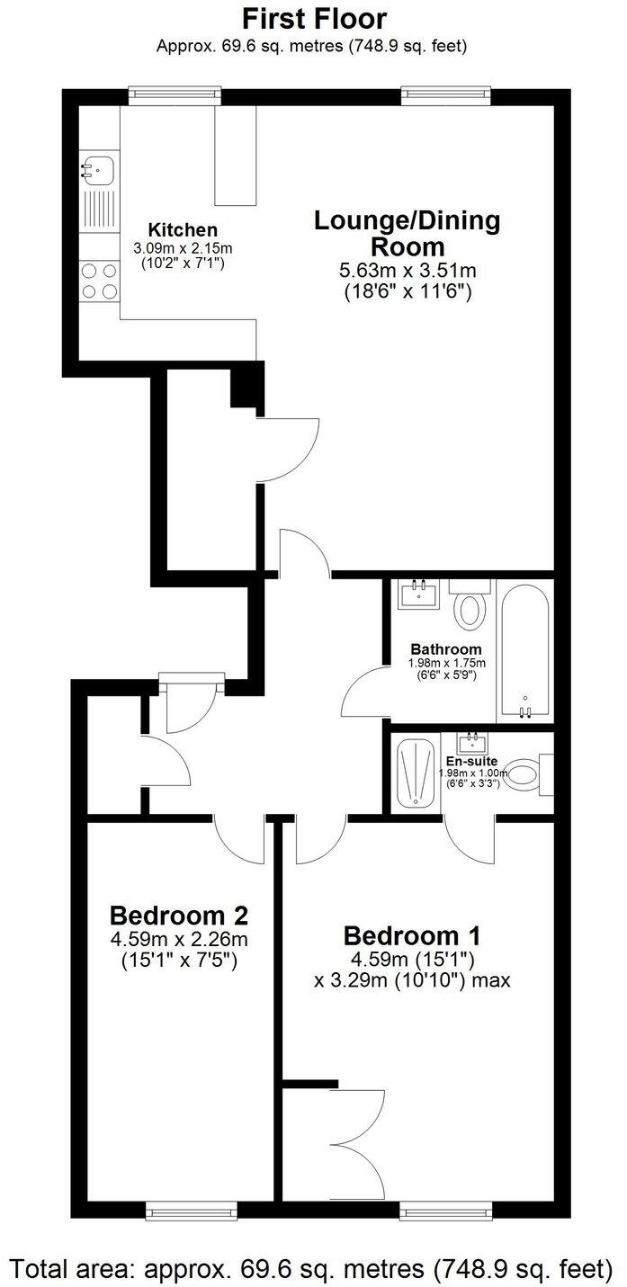 Green Drift, Royston, SG8 floorplan