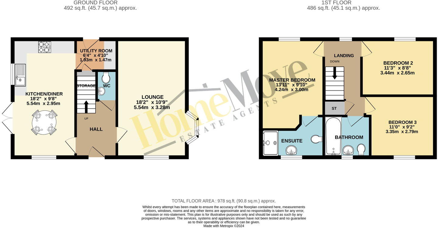 Clarkes Ave, Lubenham View, Market Harborough, Leicestershire, LE16 9NJ floorplan