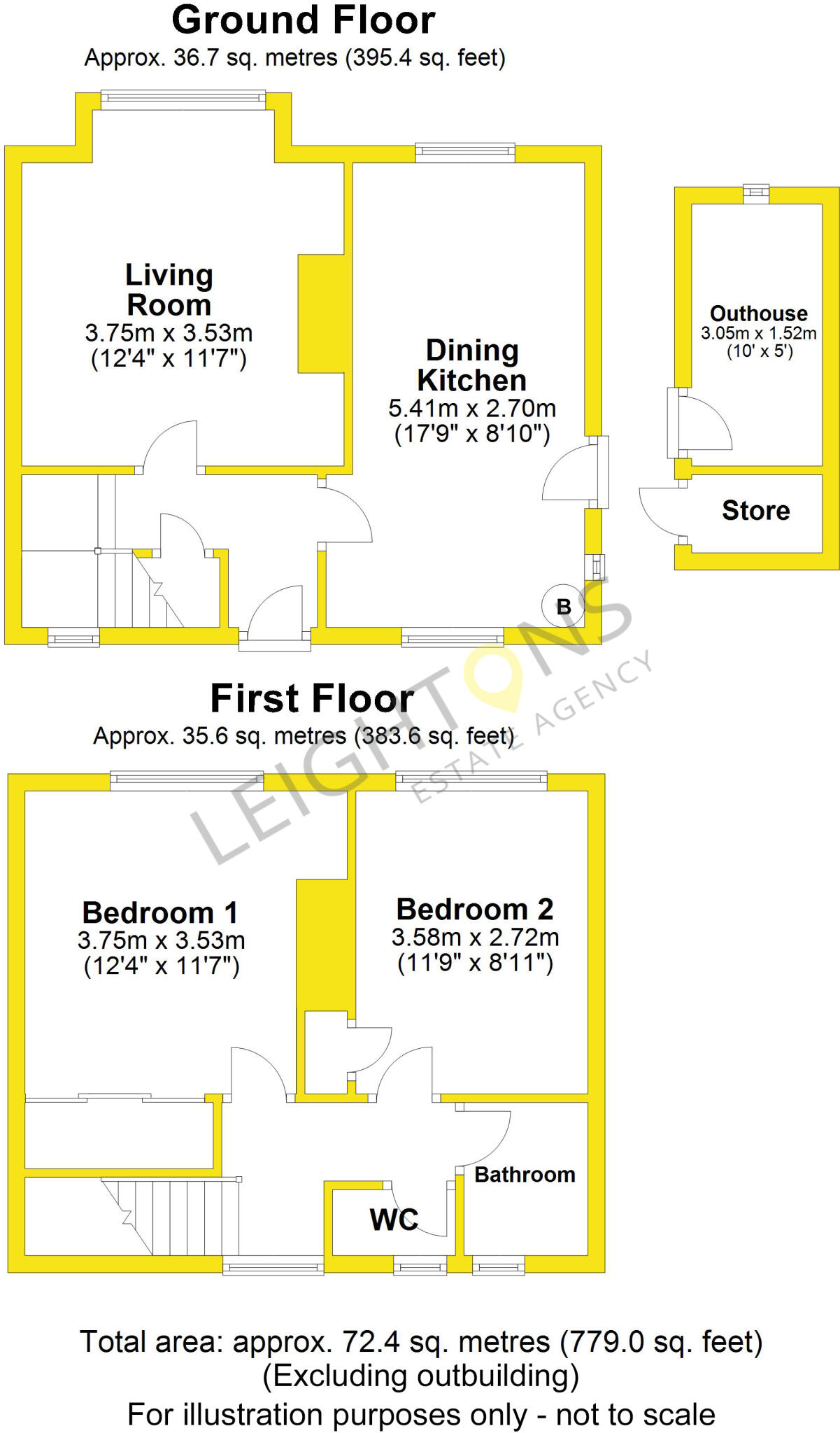 Dovelands, Sutton-In-Craven, BD20 floorplan