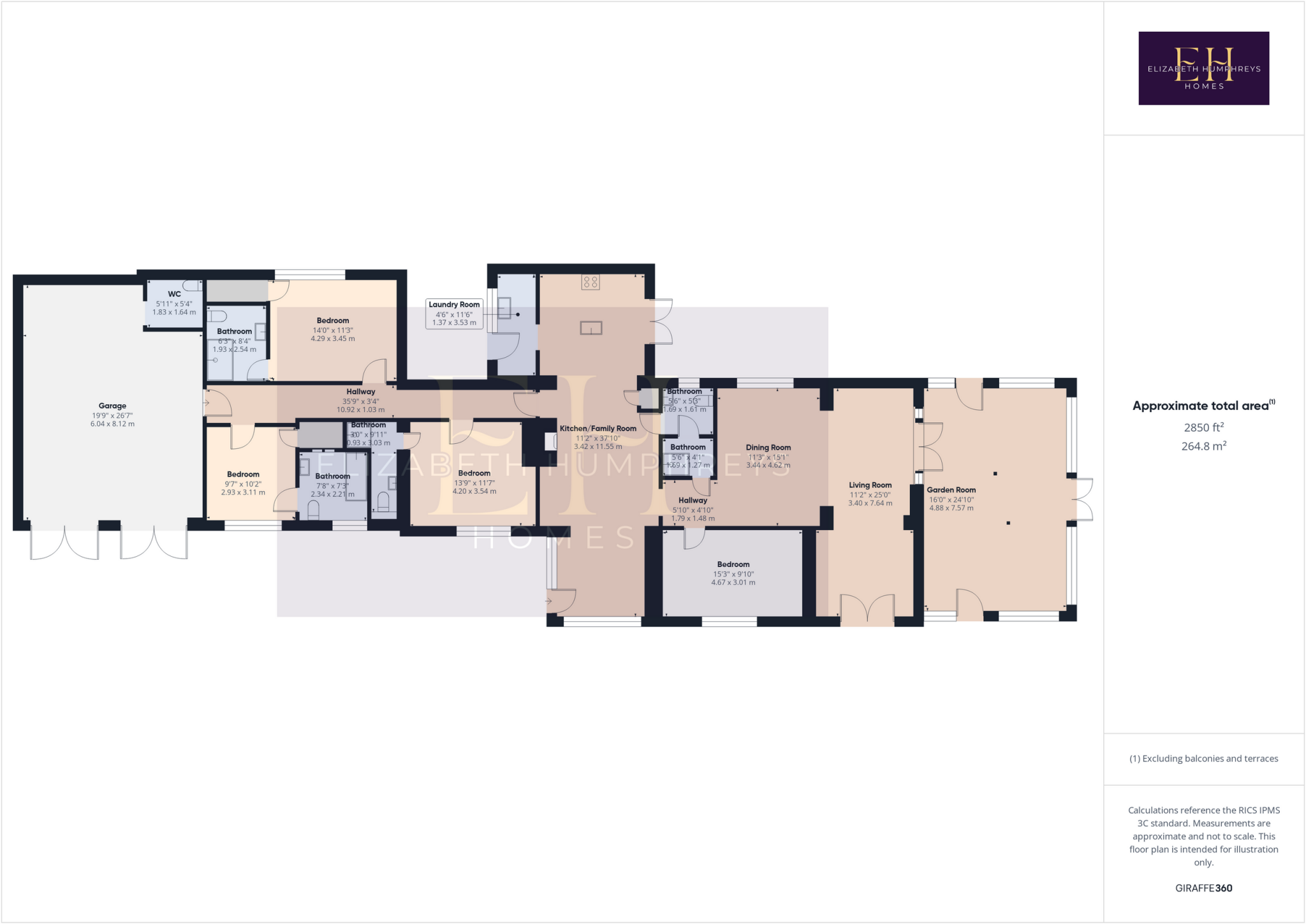 Coquet Way, Warkworth, Morpeth, Northumberland floorplan