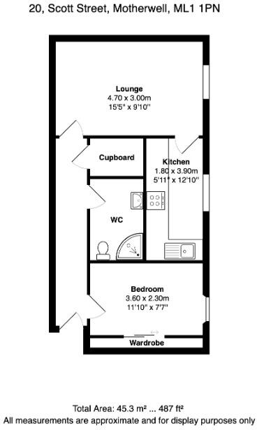 Scott Street, Motherwell, ML1 floorplan