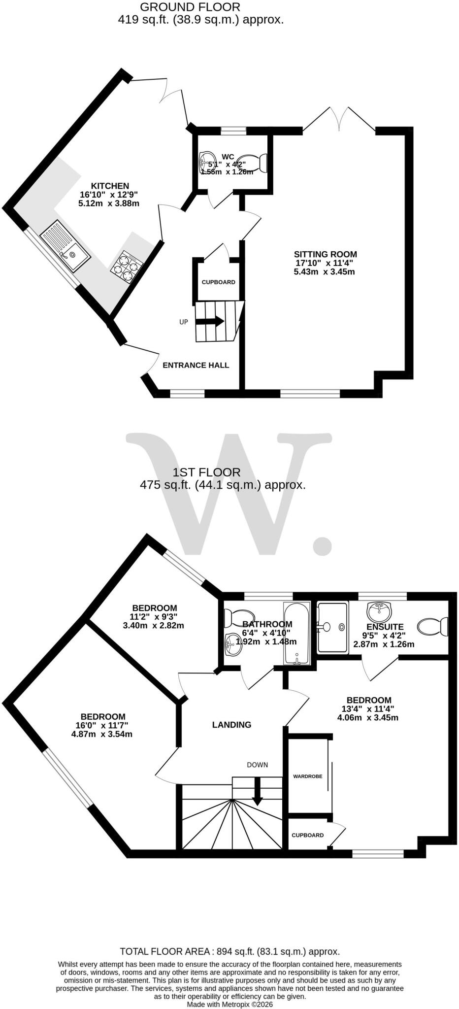 Park View, Horsford, NR10 floorplan