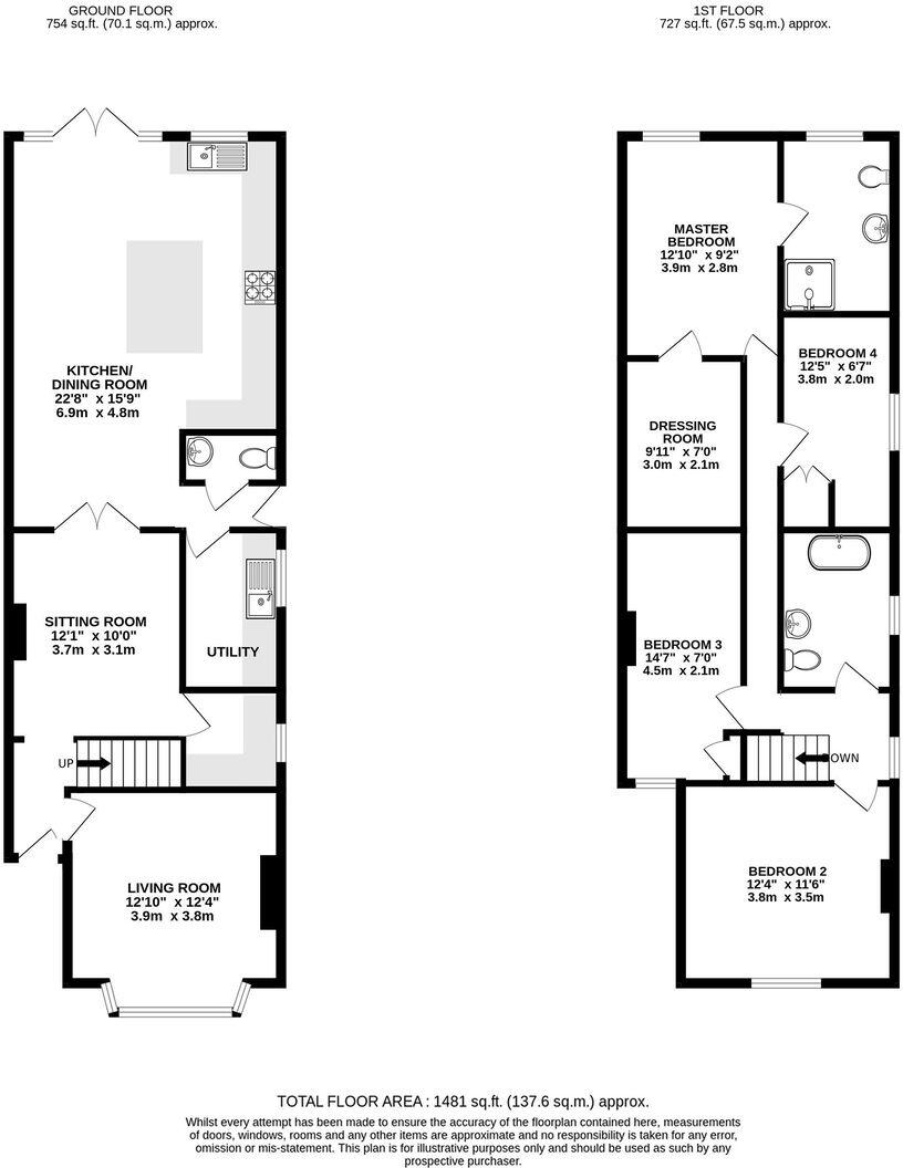 Puckeridge, Nr Ware floorplan