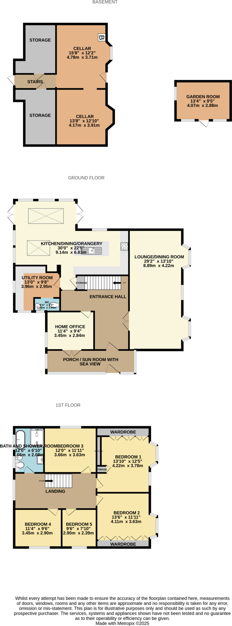 Upper Headland Park Road, Paignton, TQ3 floorplan