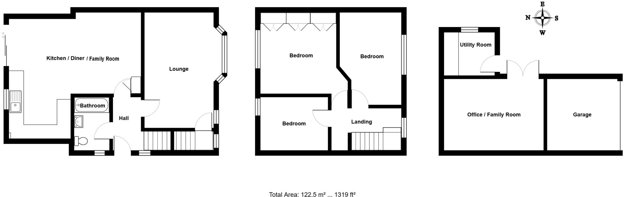 Tranmere Grove, Ipswich, Suffolk floorplan