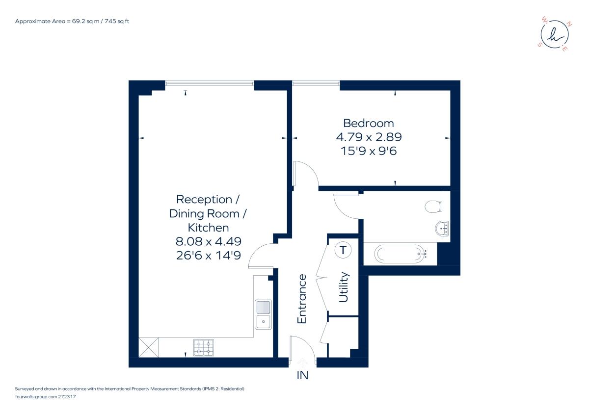 1 West Street Watford WD17 floorplan