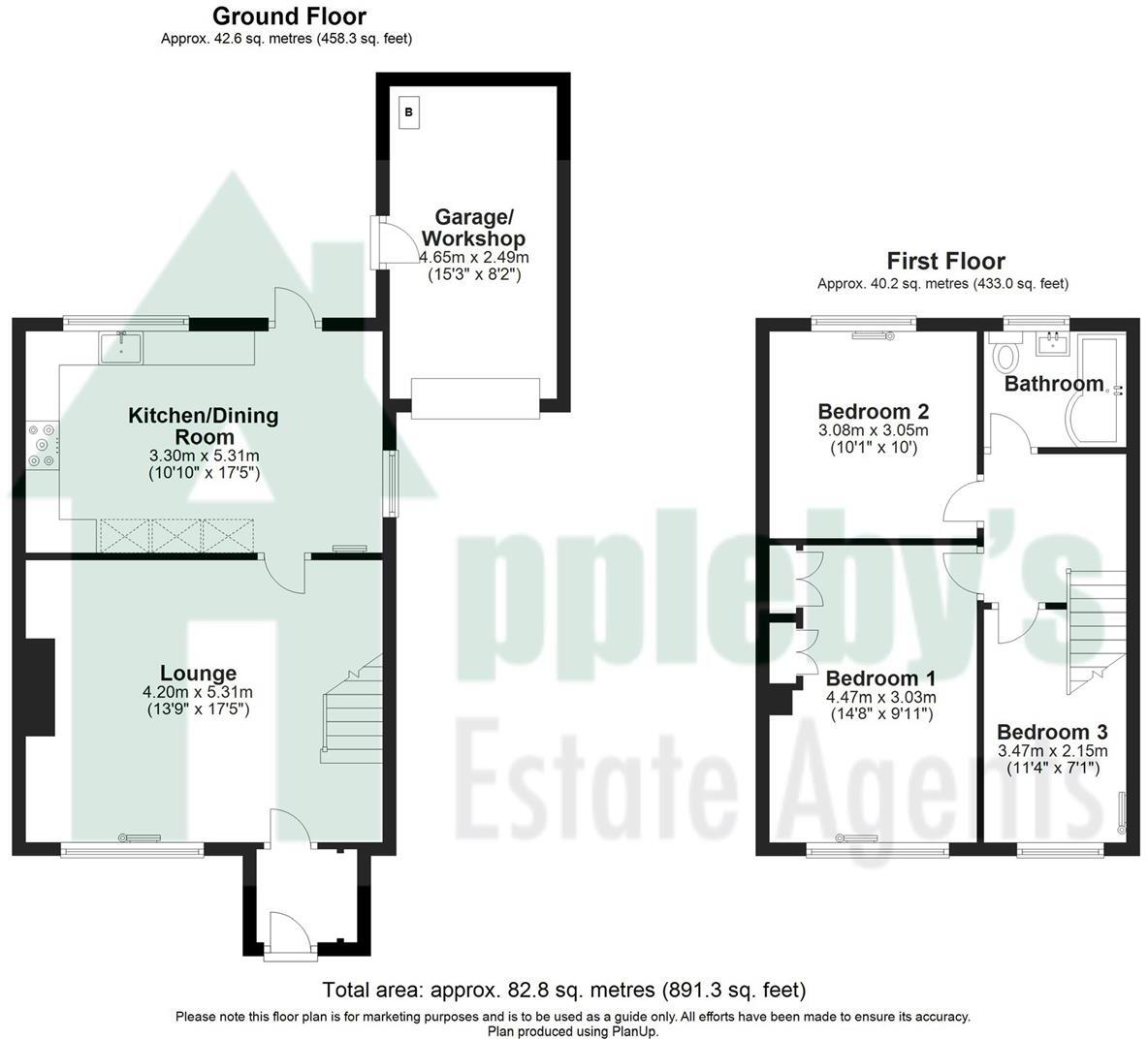 Darell Gardens, Frampton On Severn, Gloucester floorplan