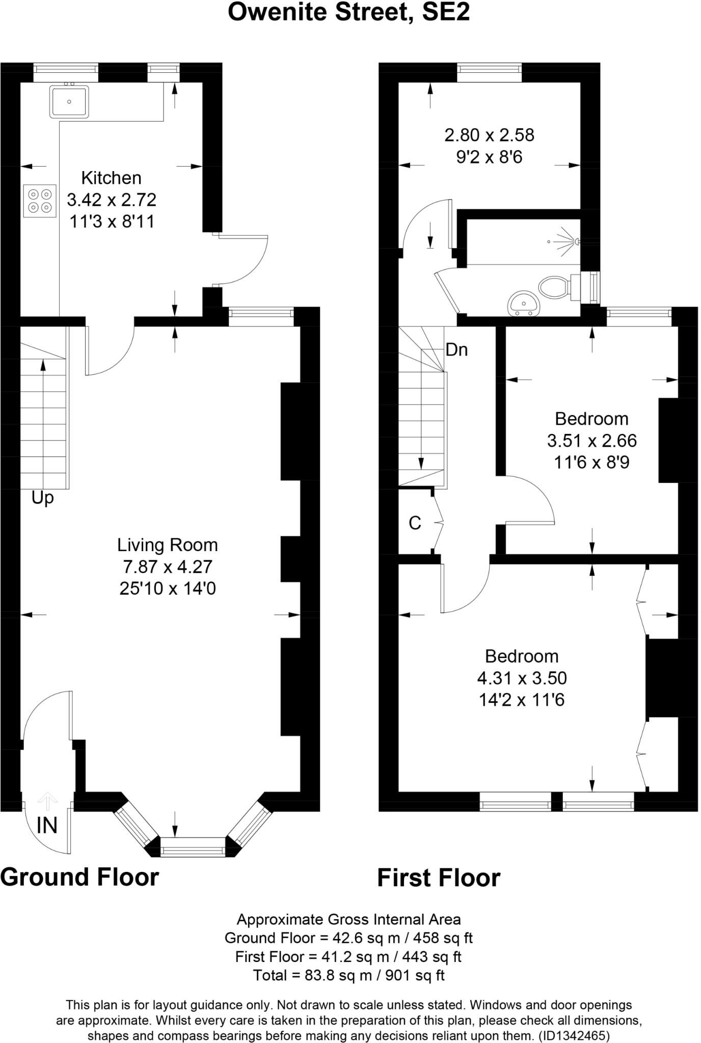Owenite Street, Abbey Wood, SE2 floorplan