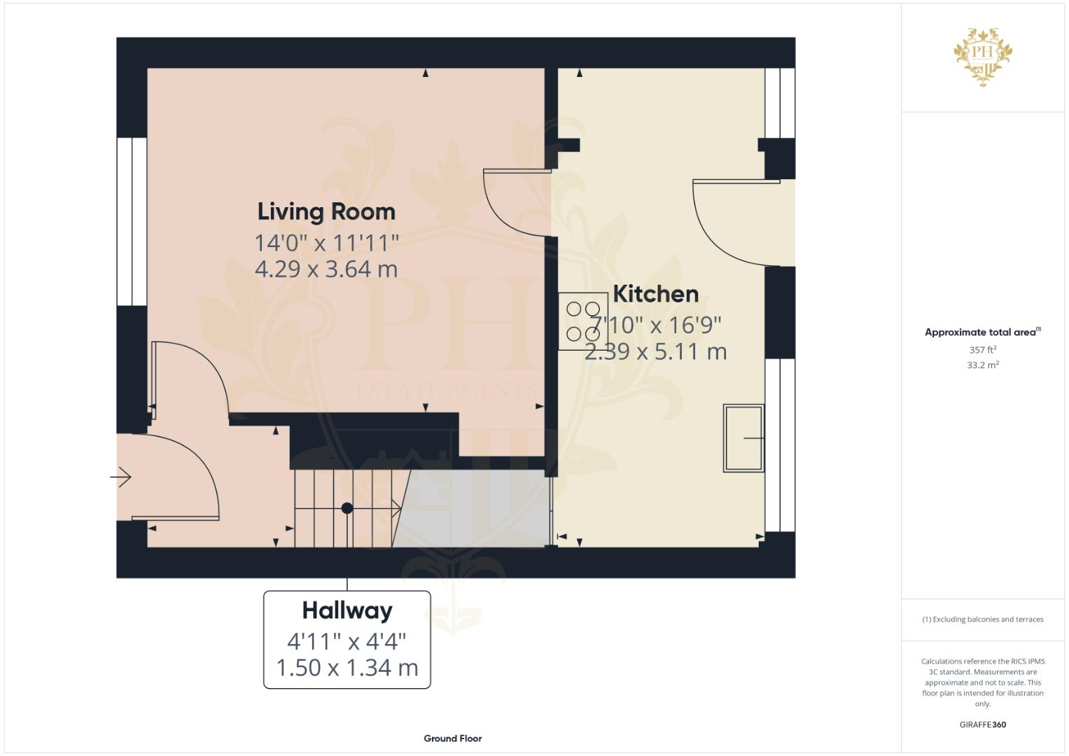 Coniston Road, Middlesbrough floorplan