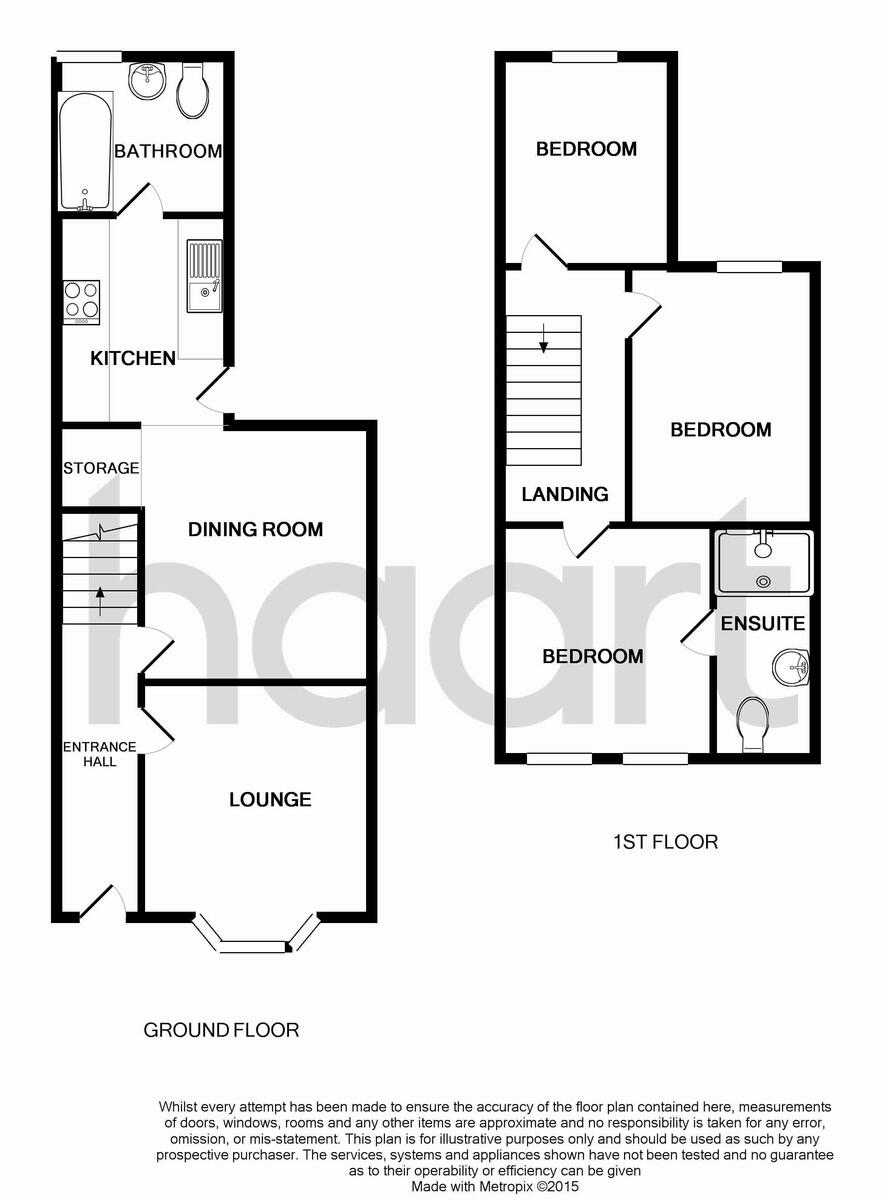 Grosvenor Street, Bedford floorplan