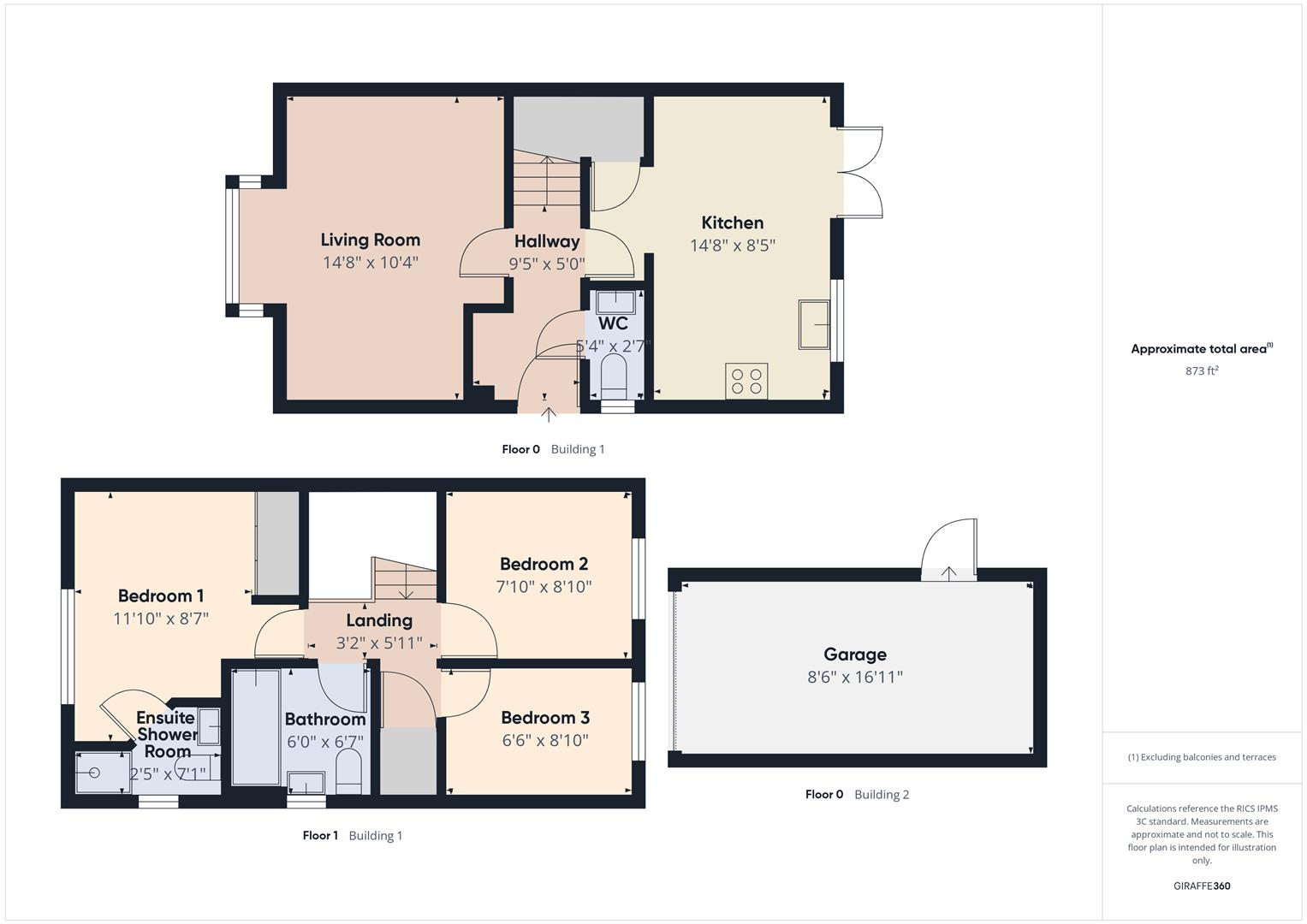 Bradley Close, Louth floorplan