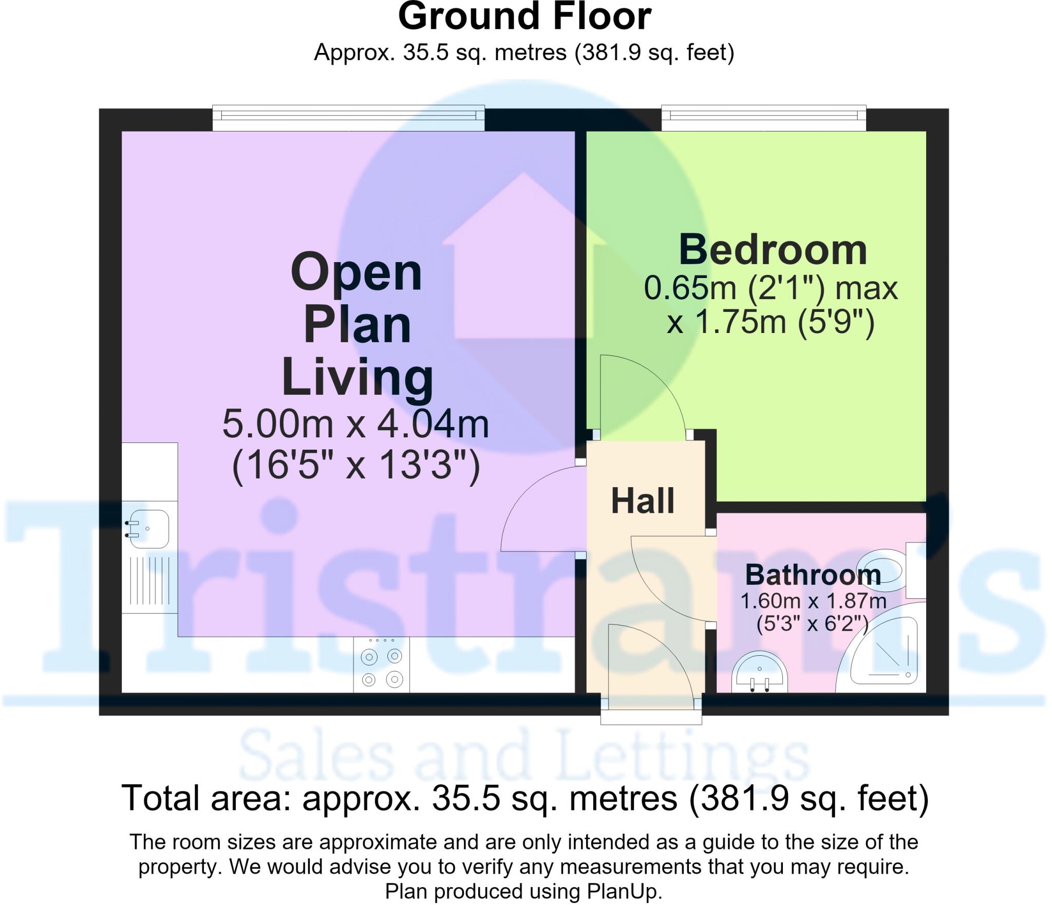 The Wedge, Old Basford floorplan