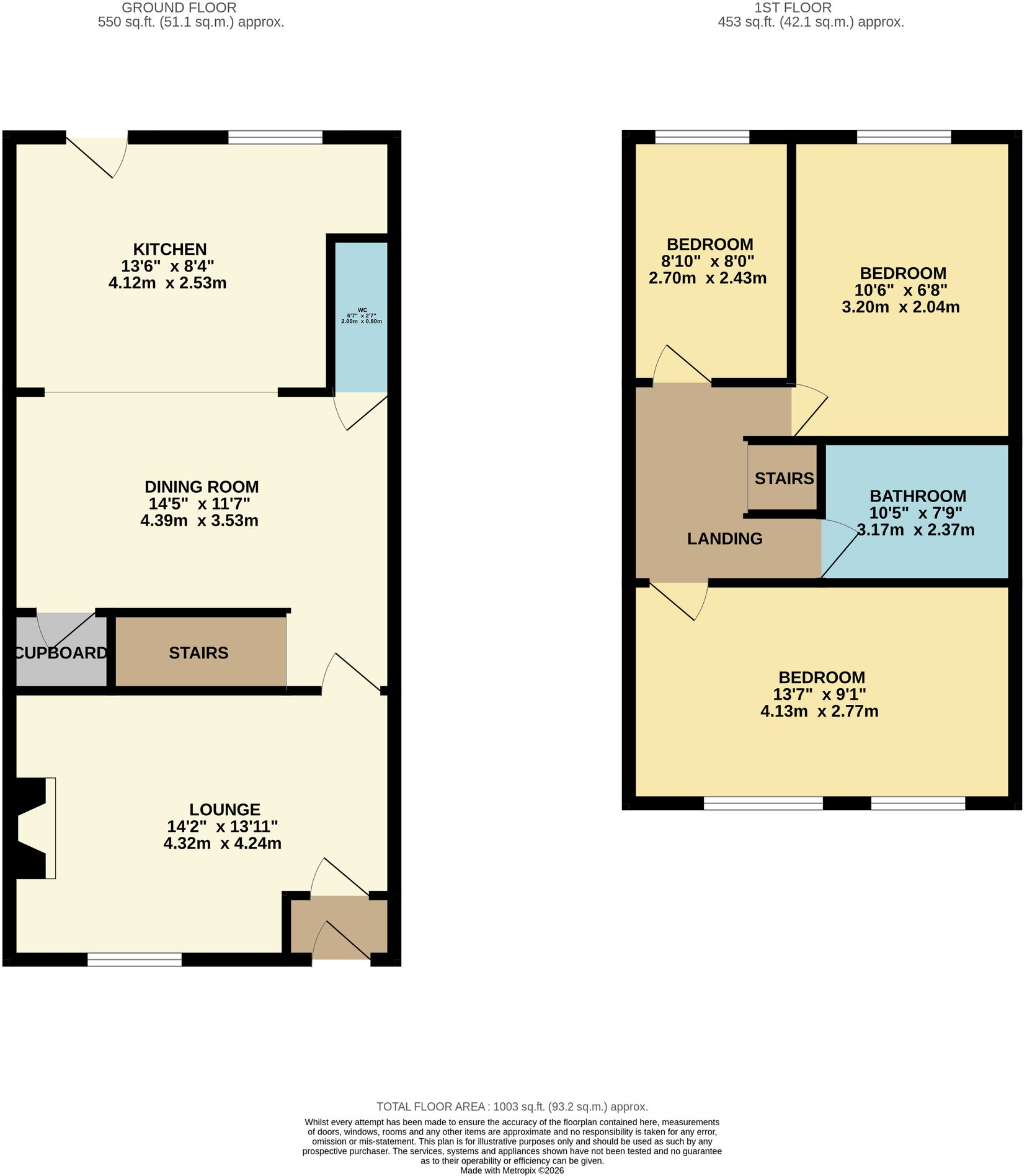 Turton Road, Tottington, BL8 floorplan