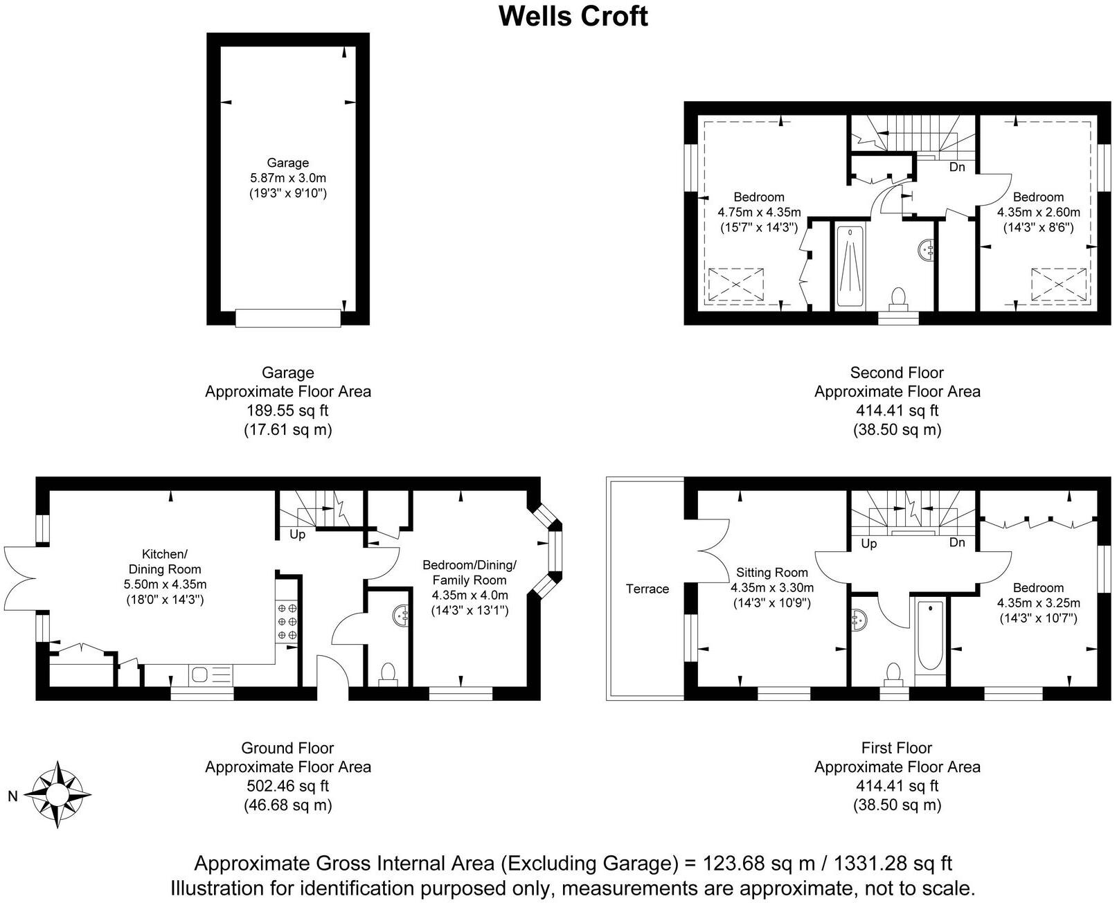Wells Croft, Broadbridge Heath, RH12 floorplan