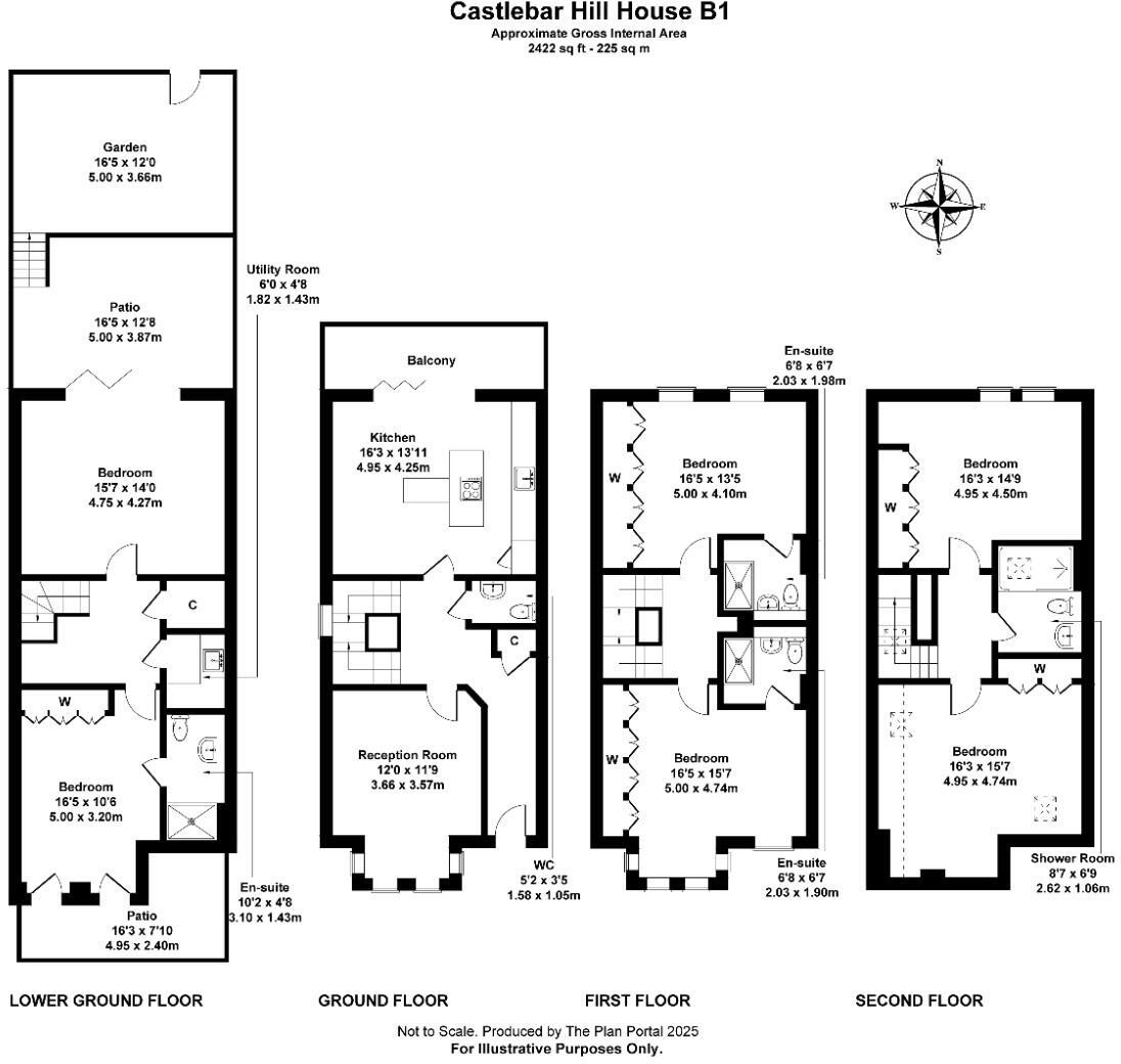Castlebar Hill, Ealing, W5 floorplan