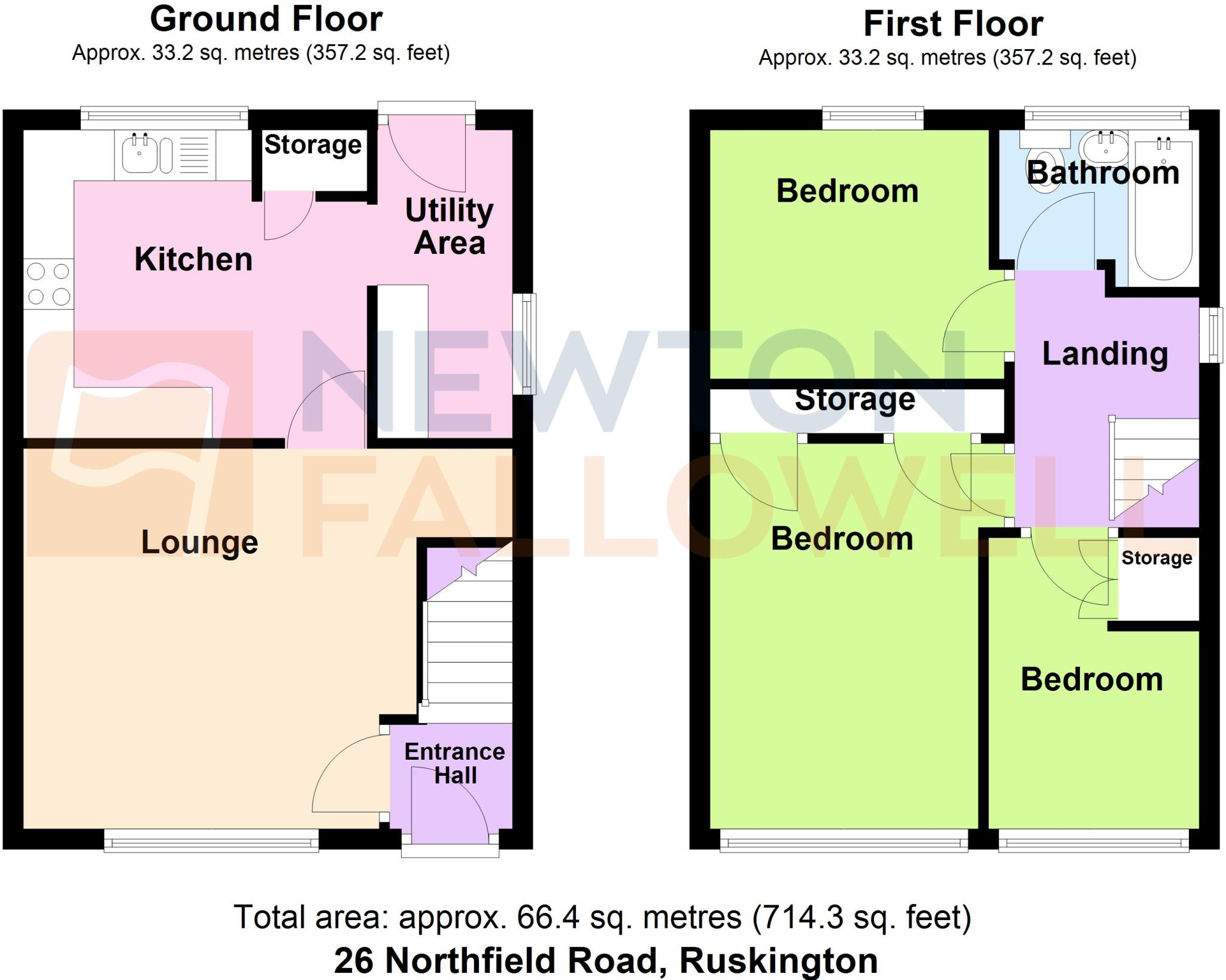 Northfield Road, Sleaford, NG34 floorplan