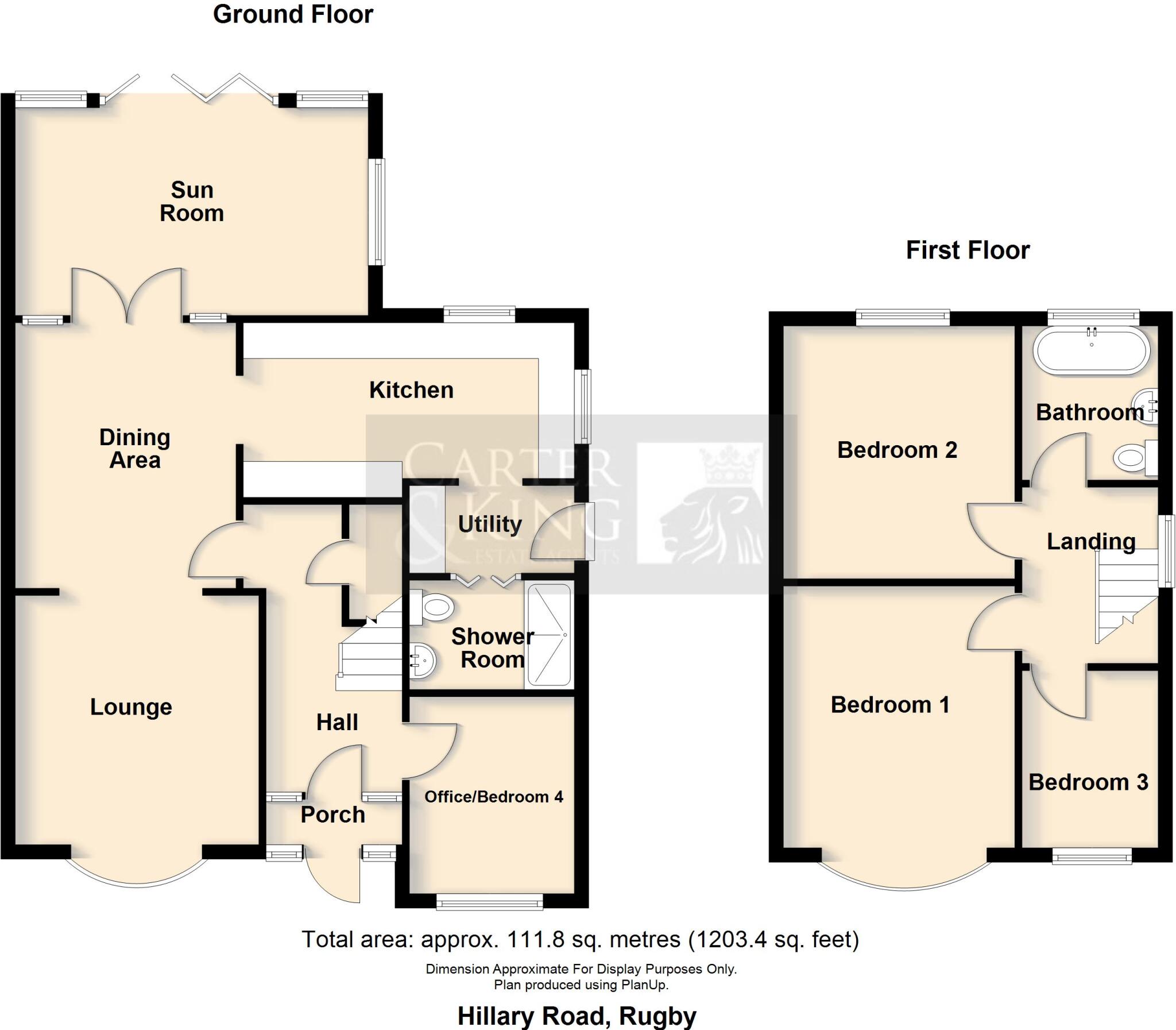 Hillary Road, Shakespeare Gardens, Rugby floorplan