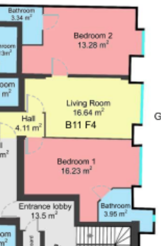 Devonshire House, Loughborough floorplan