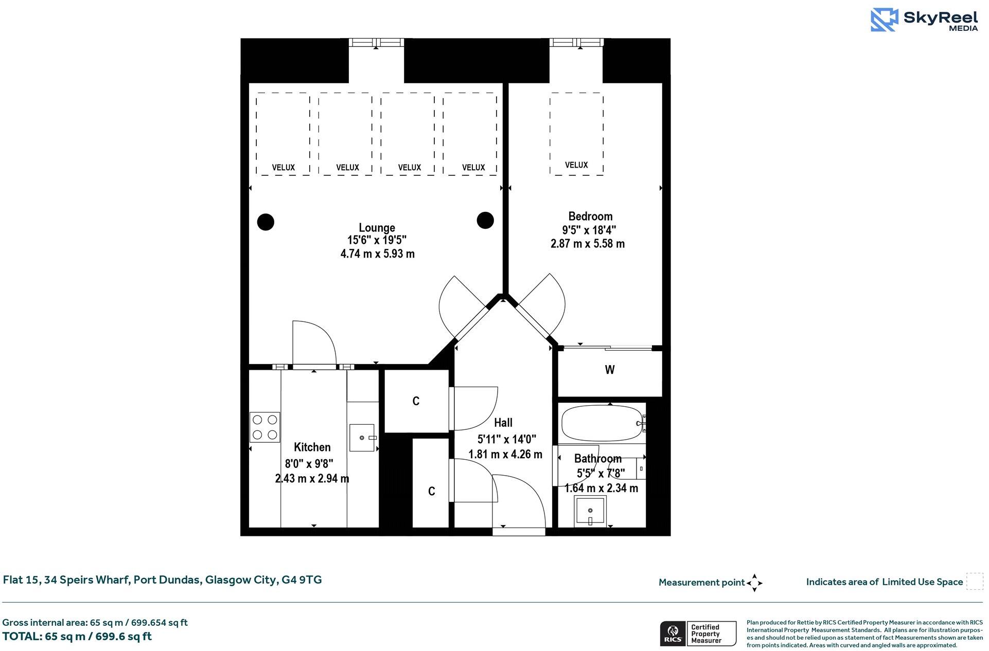 Speirs Wharf, Port Dundas, Glasgow City floorplan