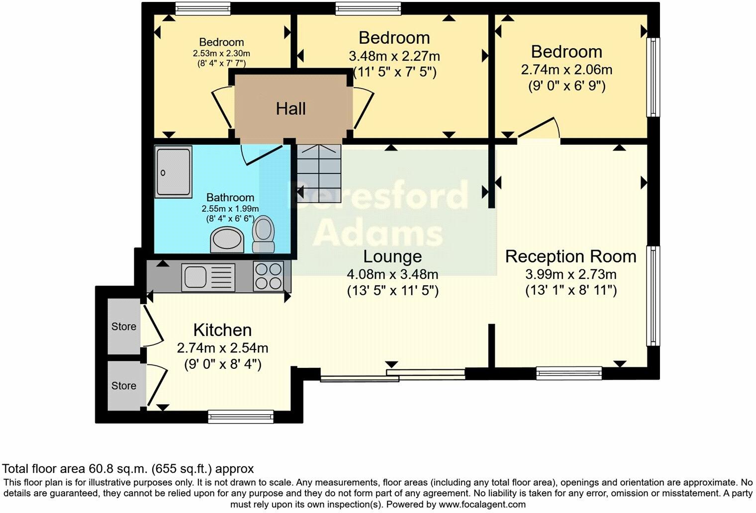 Congl Feddw, Abersoch, Gwynedd, LL53 floorplan