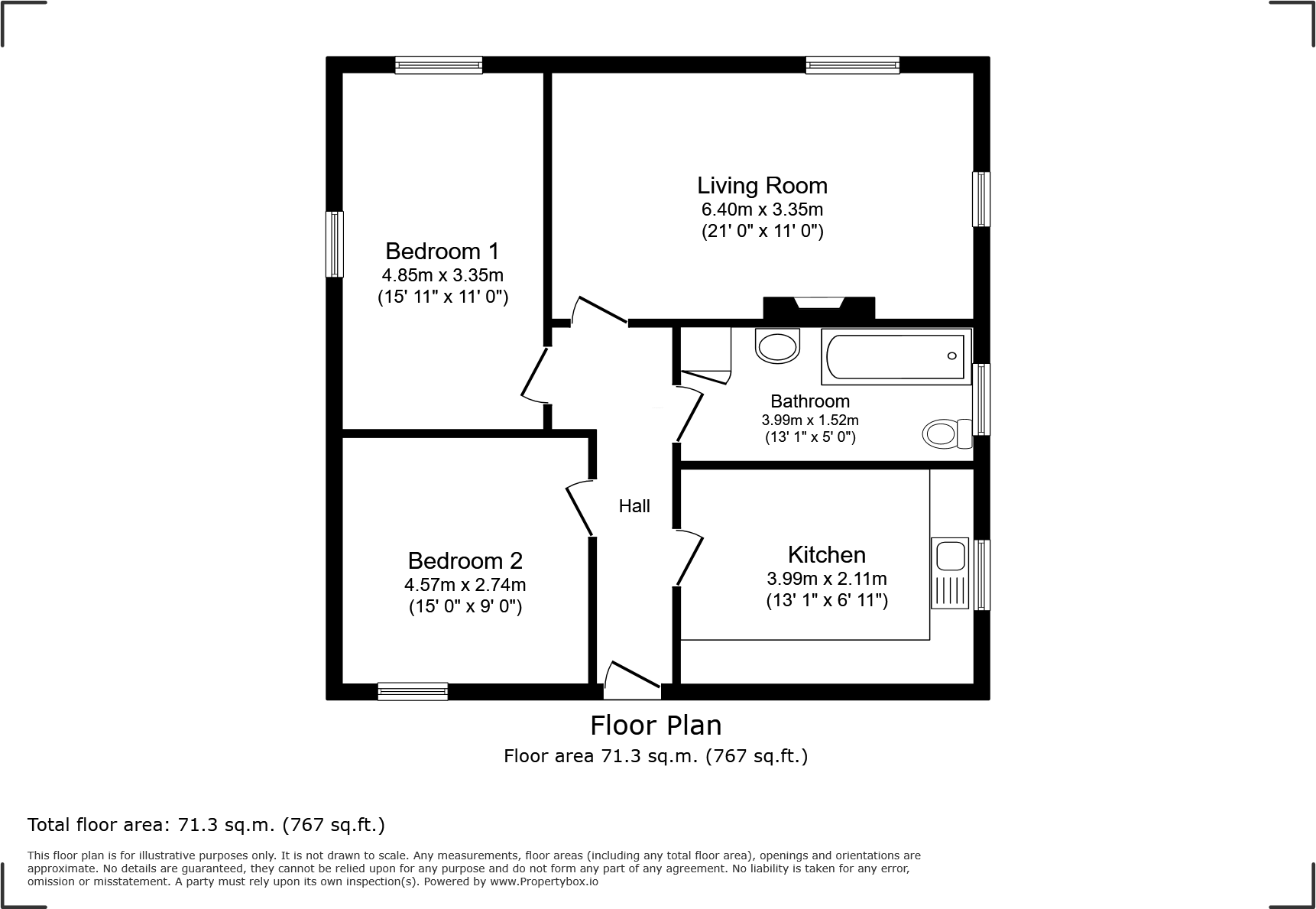 Lodden Close, Bicester, Oxfordshire floorplan