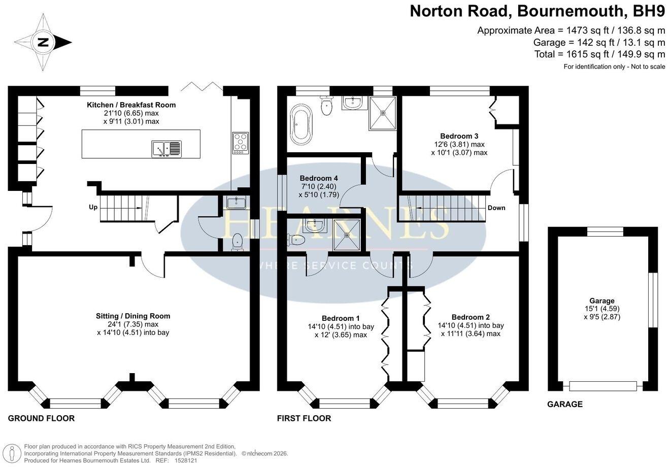 Norton Road, Bournemouth, BH9 floorplan