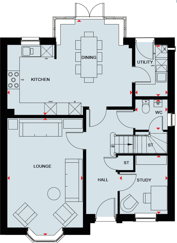 Newton Lane, 
Wigston, 
Leicester, 
LE18 3AE floorplan
