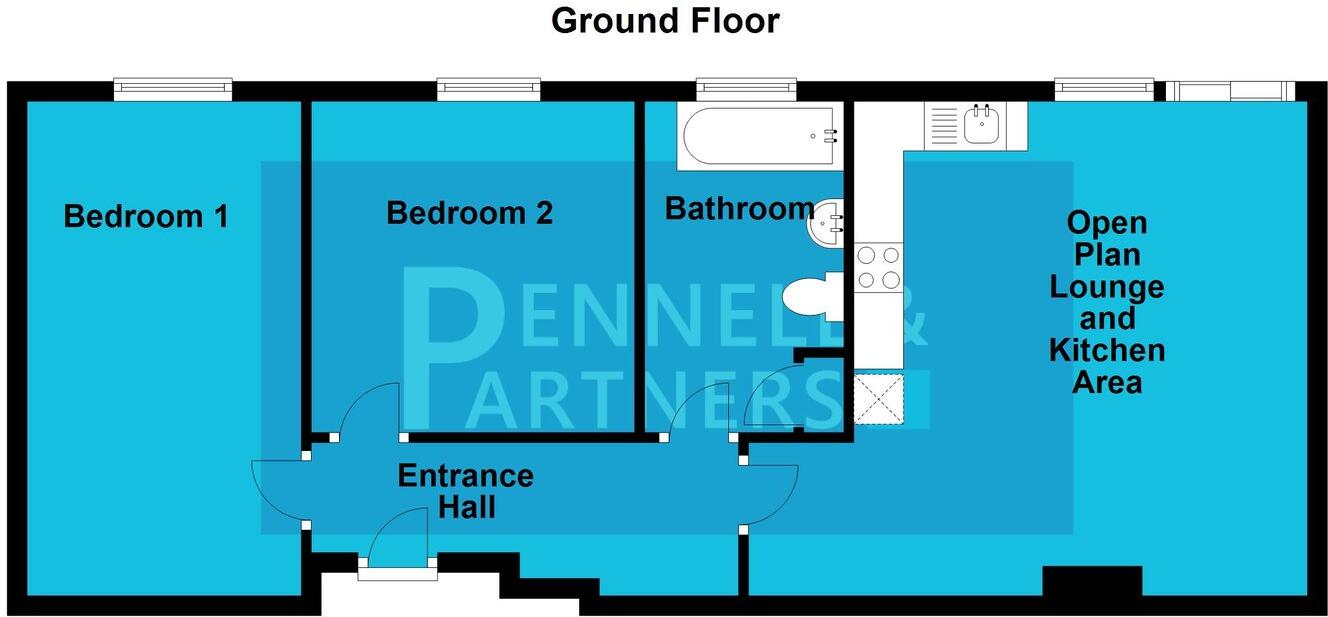 Broadway, Peterborough, PE1 floorplan