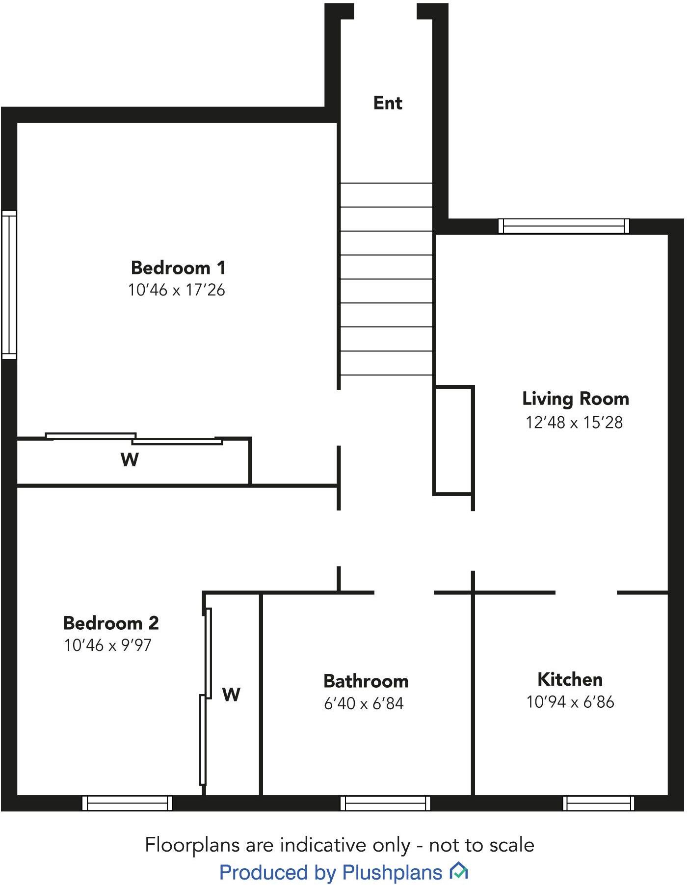73 Woodlands Park, Thornliebank, Glasgow, G46 7RZ floorplan