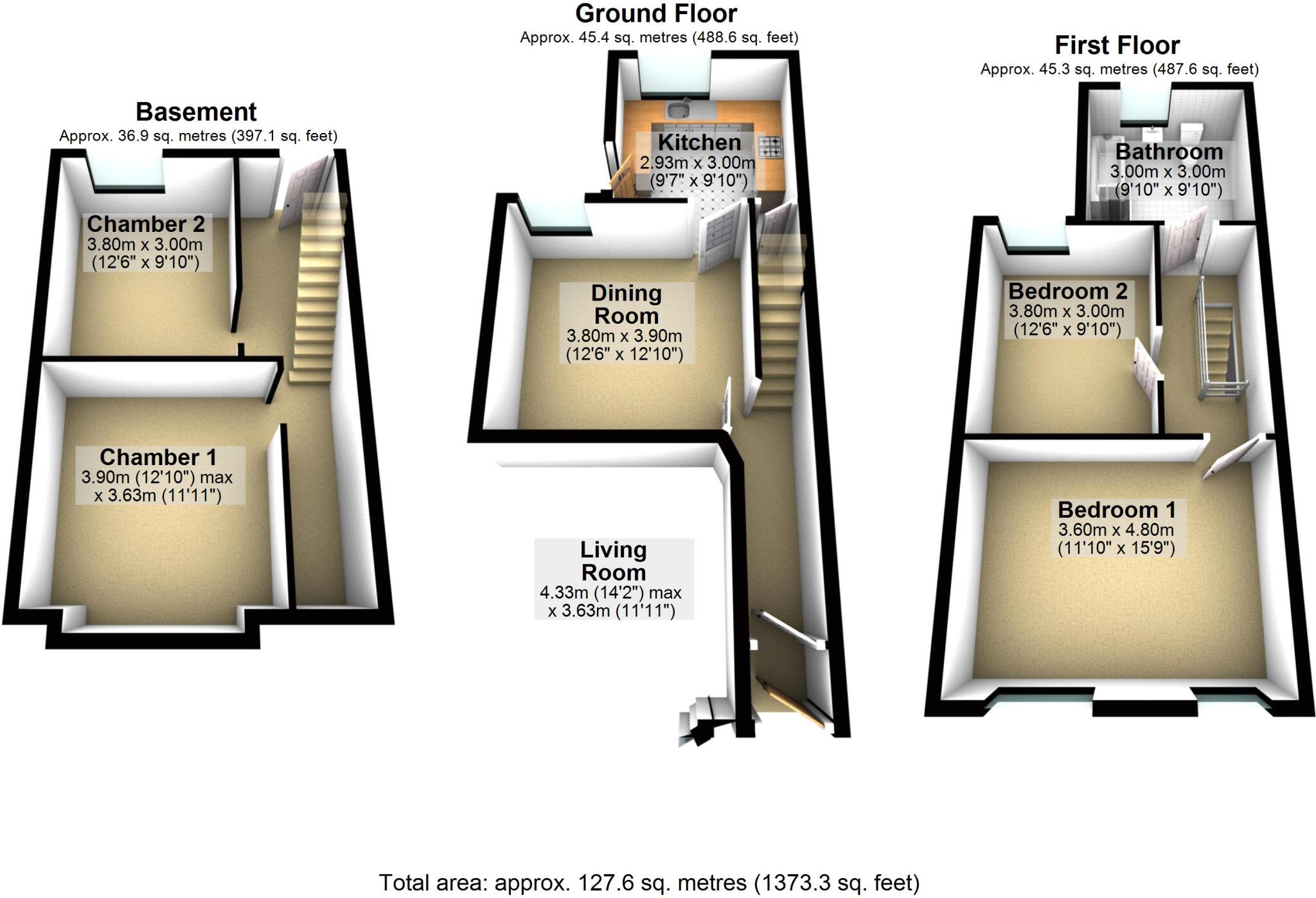 Grosvenor Square, Sale, Trafford floorplan