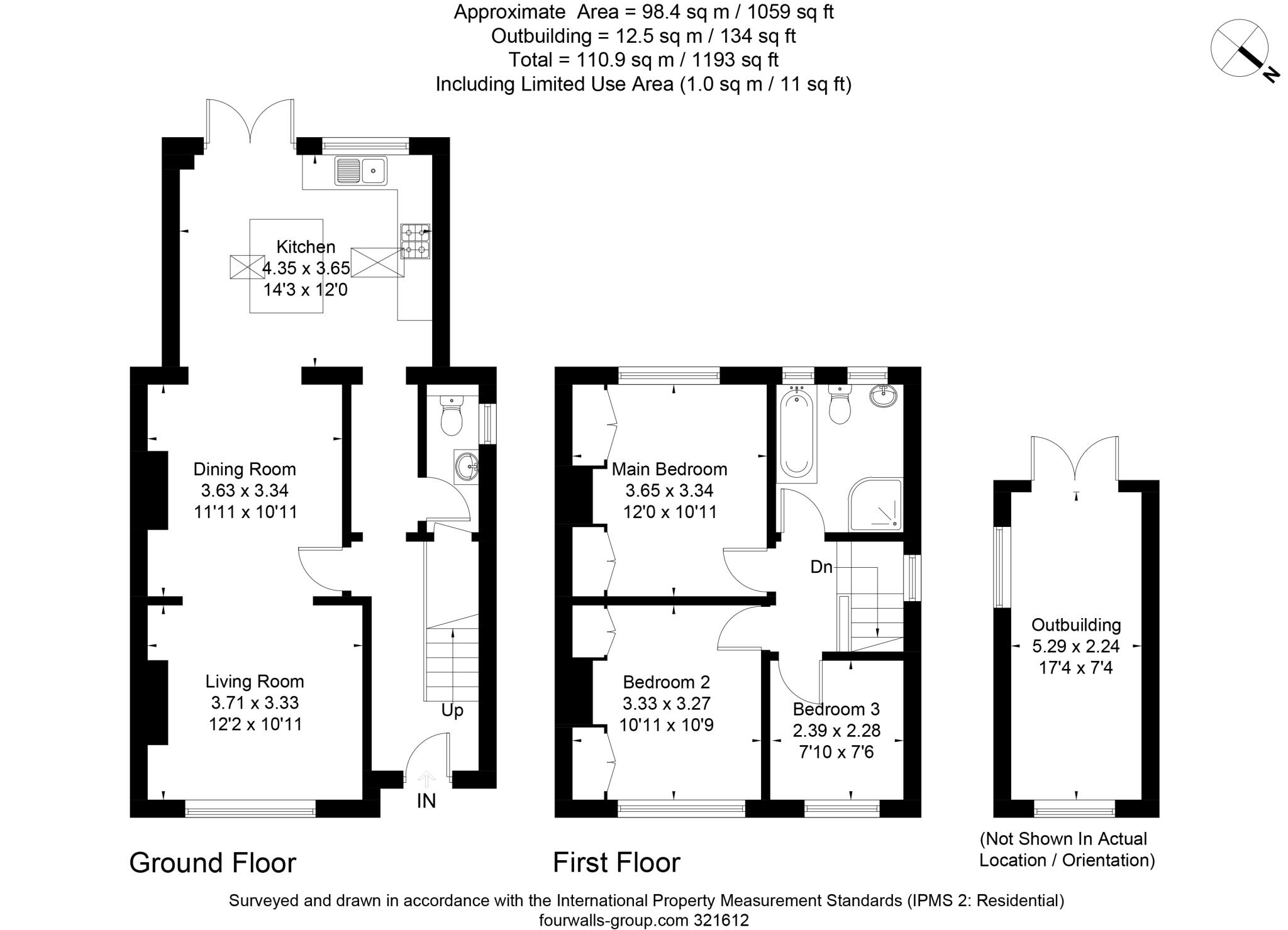 Hatch Lane, Old Basing, RG24 floorplan