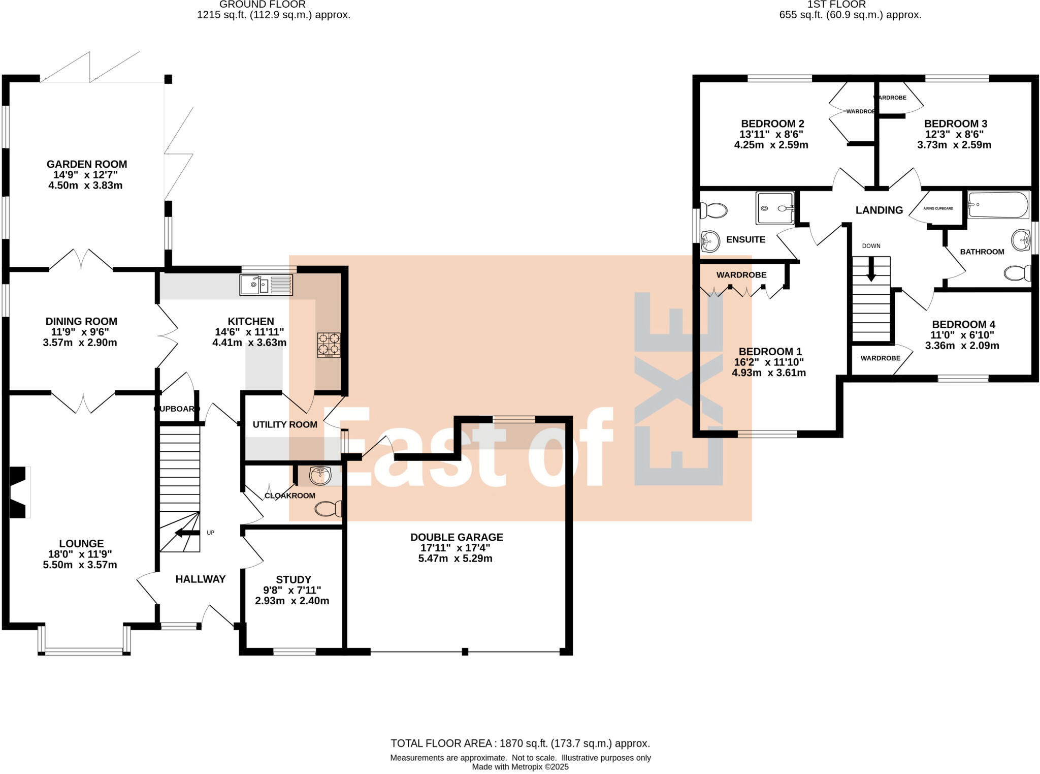 Well Oak Park, Exeter floorplan