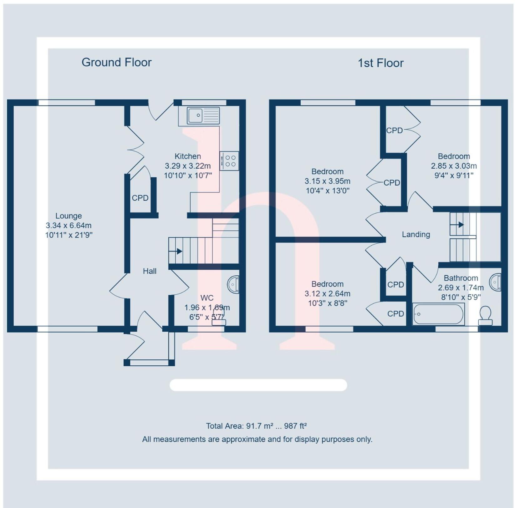Ormond Mews, Prenton, CH43 floorplan