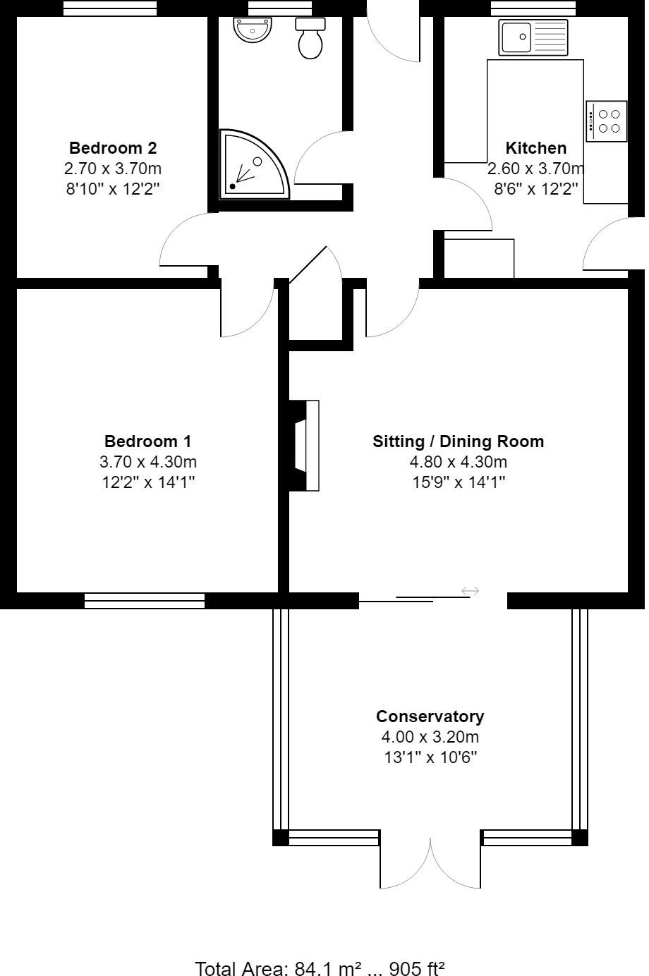 Jubilee Gardens, Snettisham floorplan