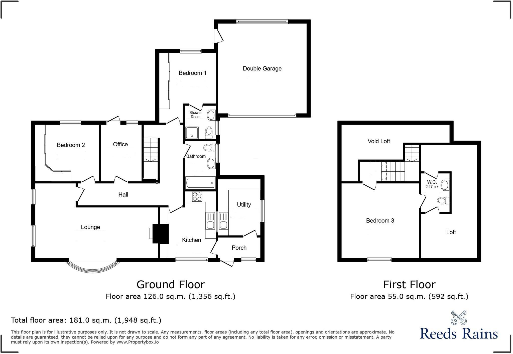 Chapel Street, Hillam, Leeds, North Yorkshire, LS25 floorplan