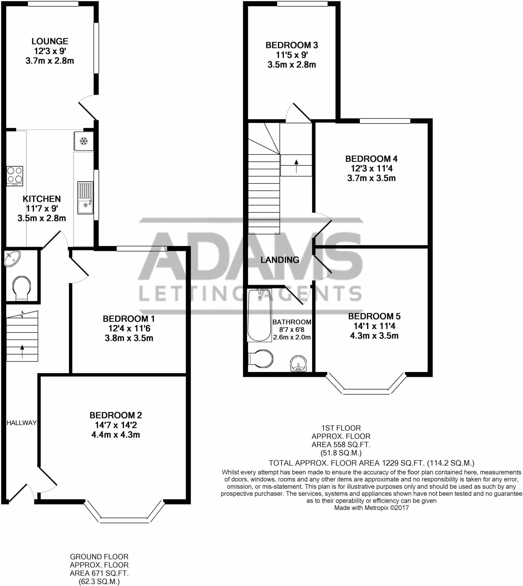 Waterloo Road, Winton, Bournemouth floorplan
