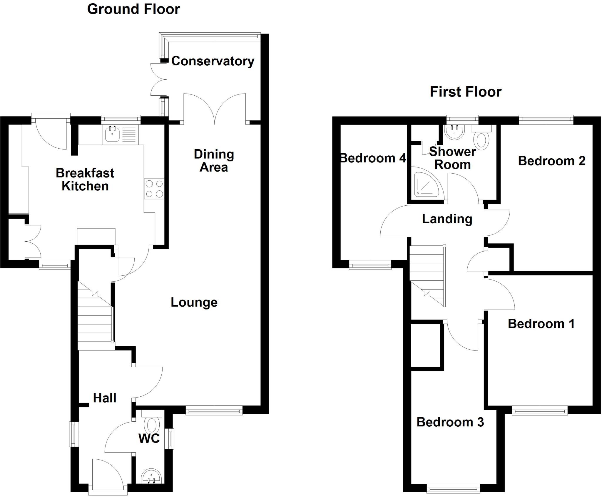 Saxon Way, Ashby, Ashby-De-La-Zouch, LE65 floorplan