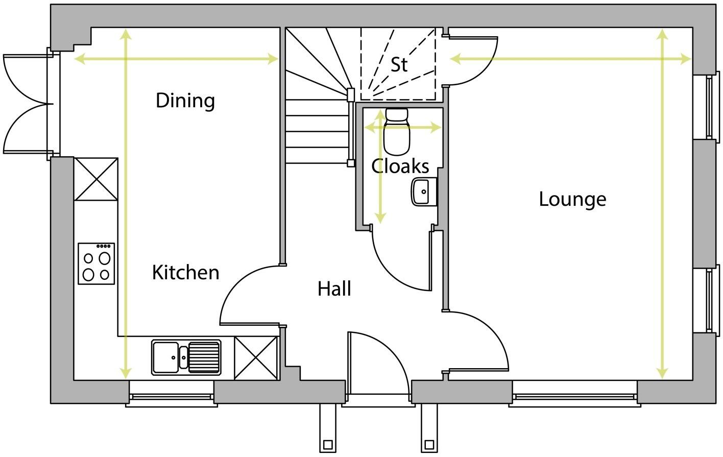 Stourport Road,
Bewdley,
DY12 floorplan