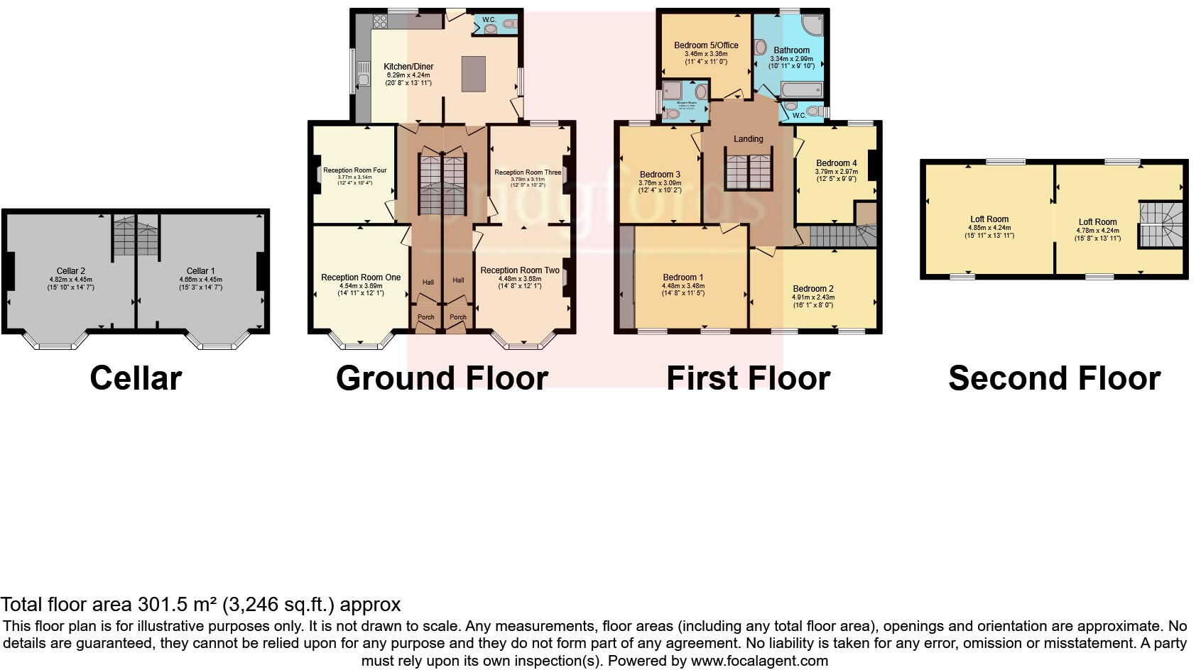 Barton Road, MANCHESTER, Lancashire, M30 floorplan