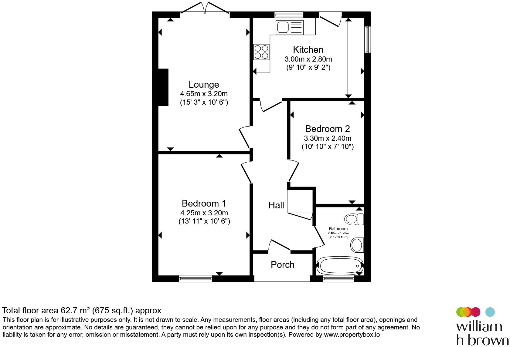 Bramwoods Road, Great Baddow, Chelmsford floorplan