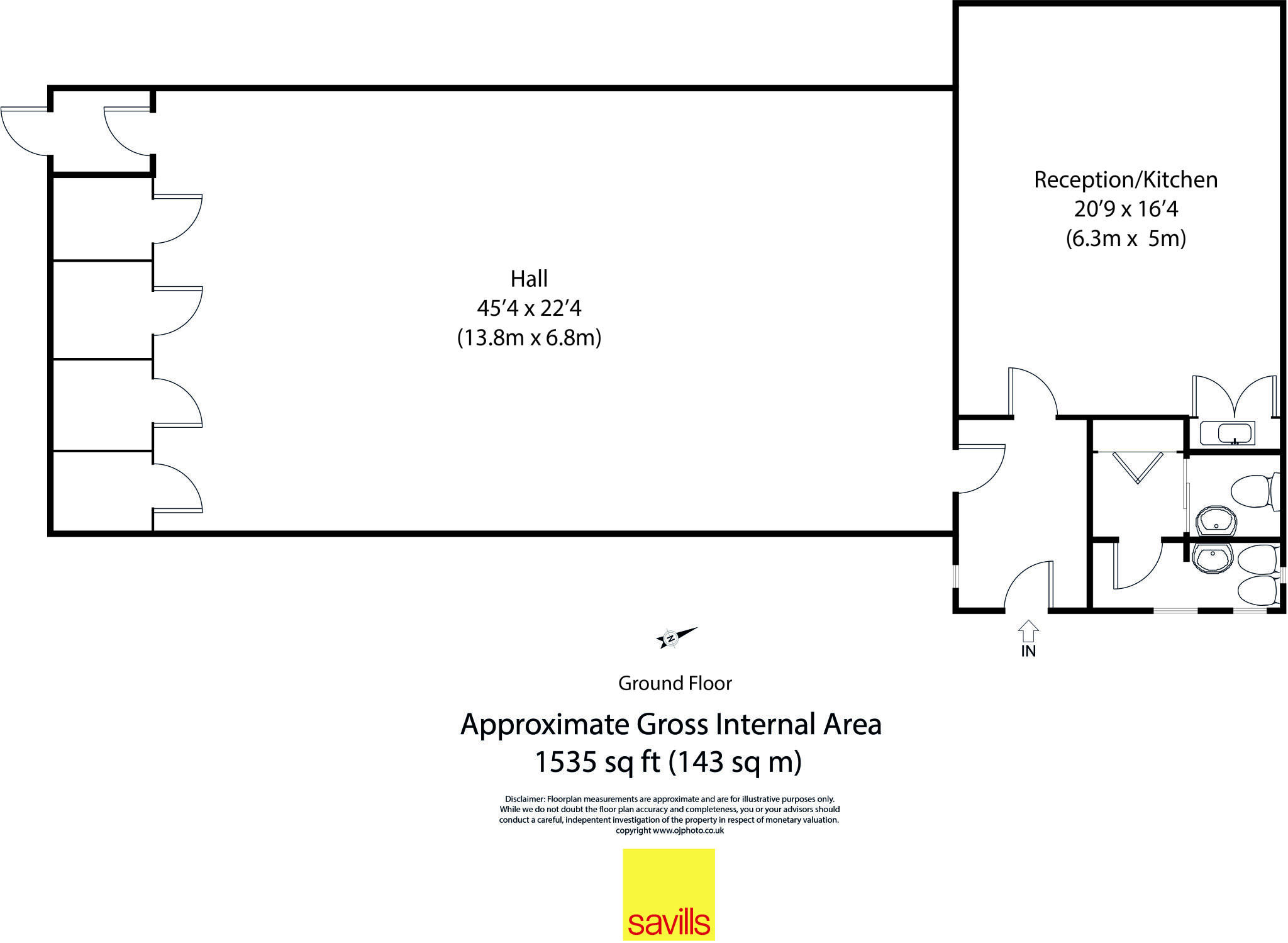 Hadham Road, Bishop's Stortford, Hertfordshire, CM23 floorplan