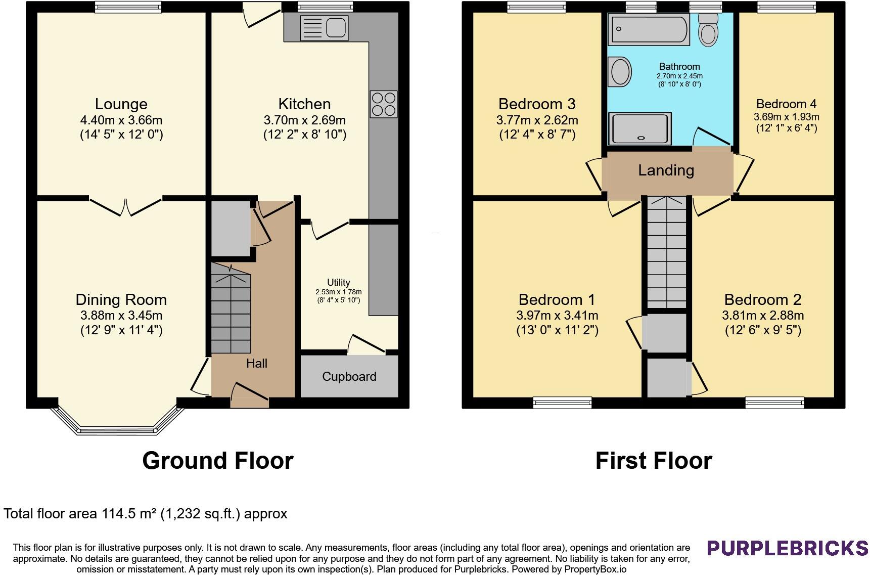 Stonedale Crescent, Liverpool, L11 floorplan