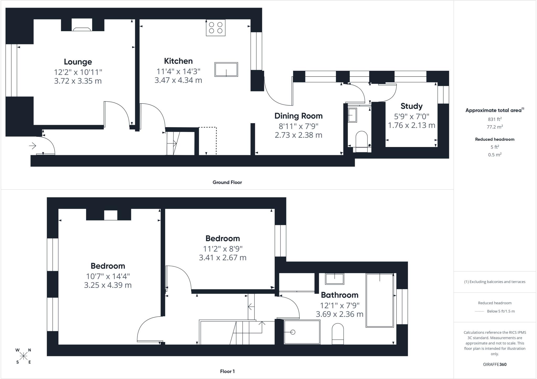 7, Stourbank Road, Christchurch, Dorset, BH23 floorplan