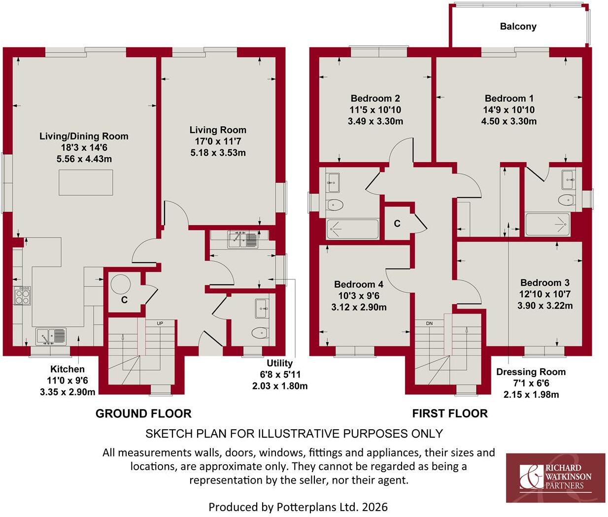 Juniper Court, Easthorpe floorplan