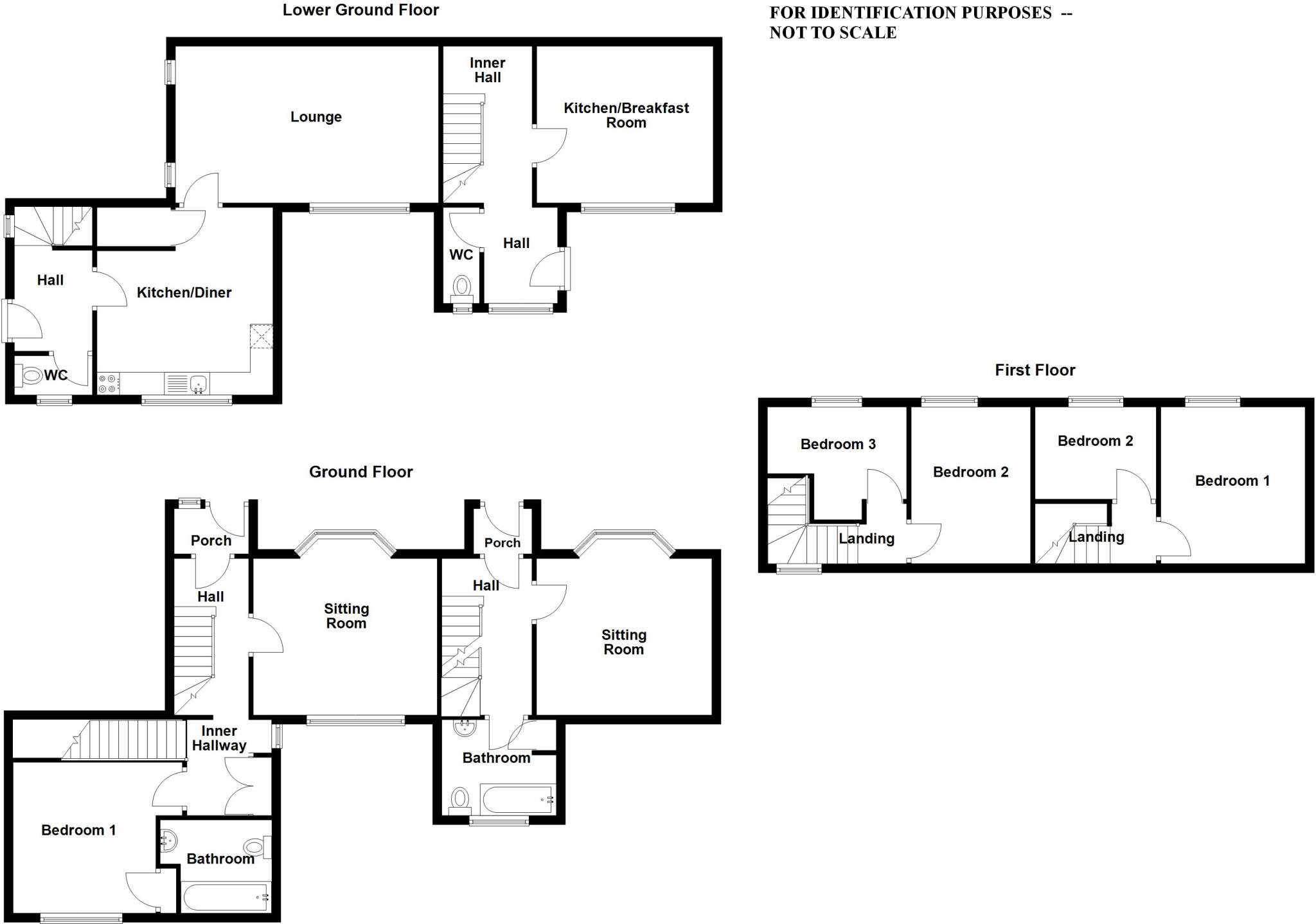Ralph House & Ralph Cottage, Narberth Road, Tenby floorplan