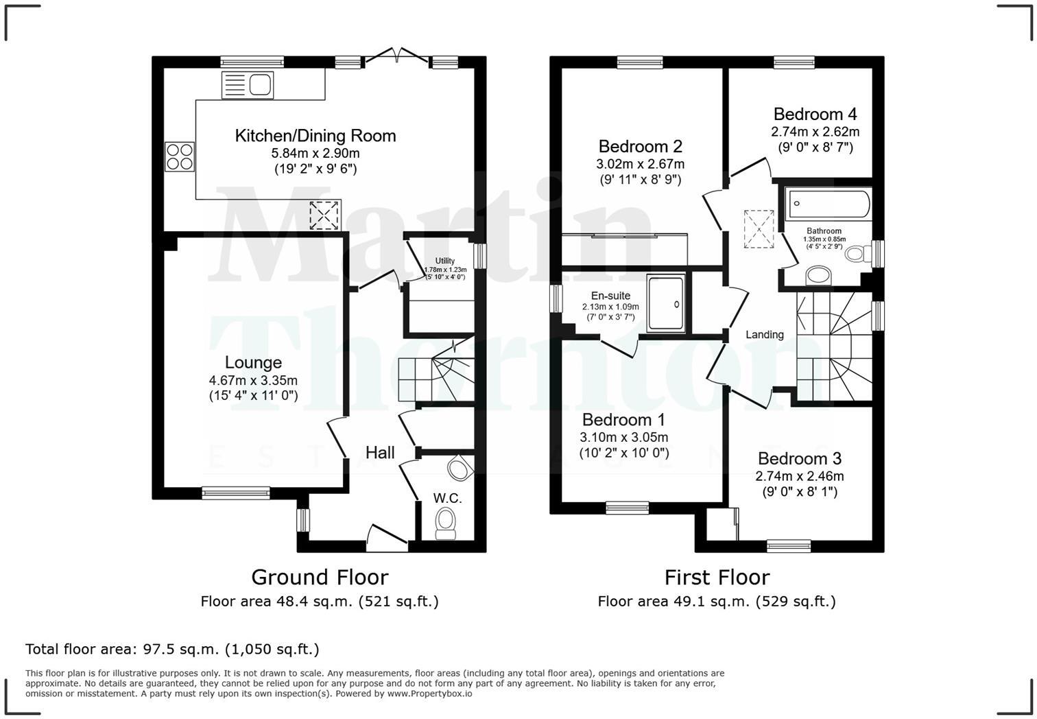 Thorpe Green Drive, Golcar, Huddersfield floorplan