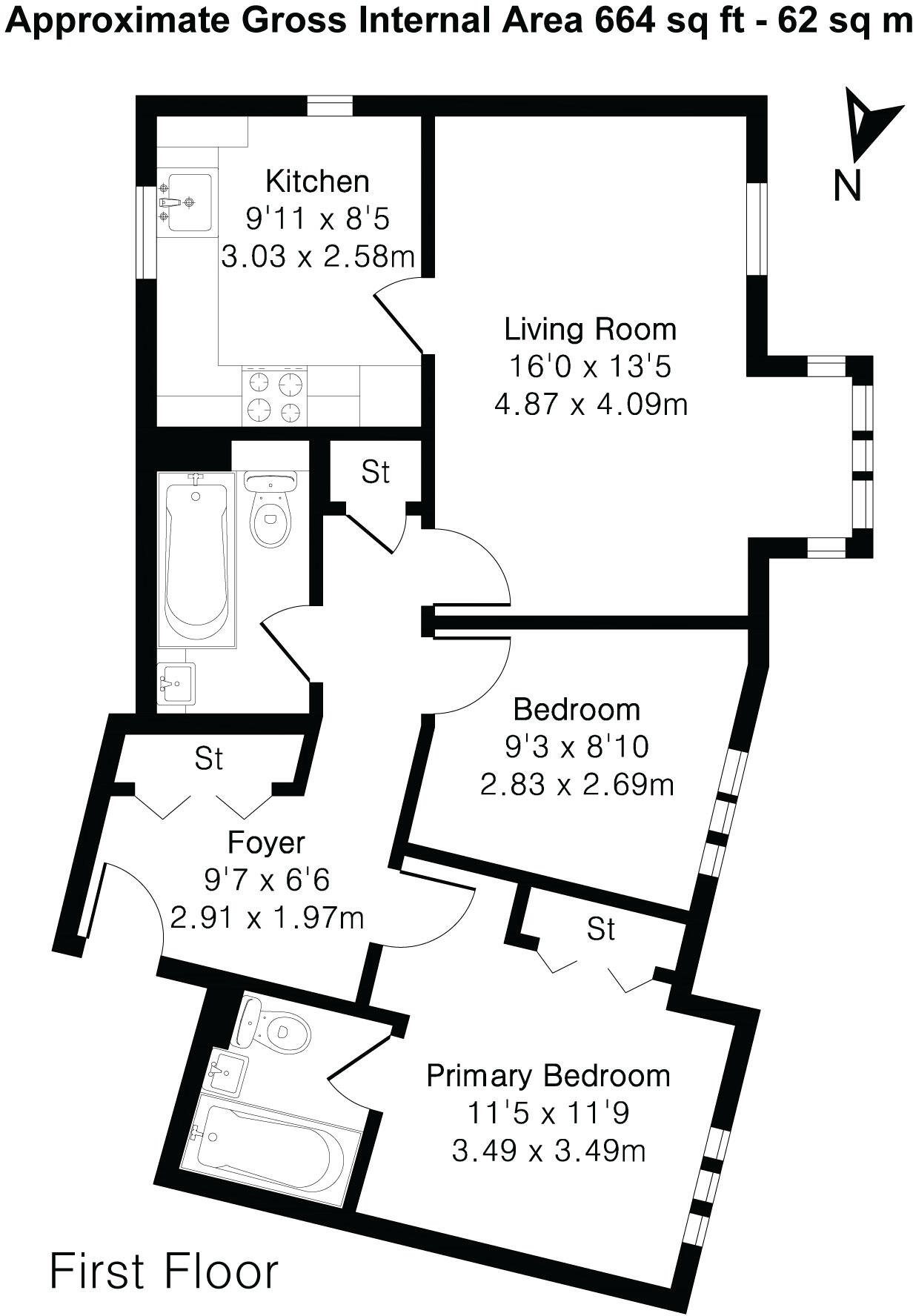 Bennett Crescent, Oxford, OX4 floorplan