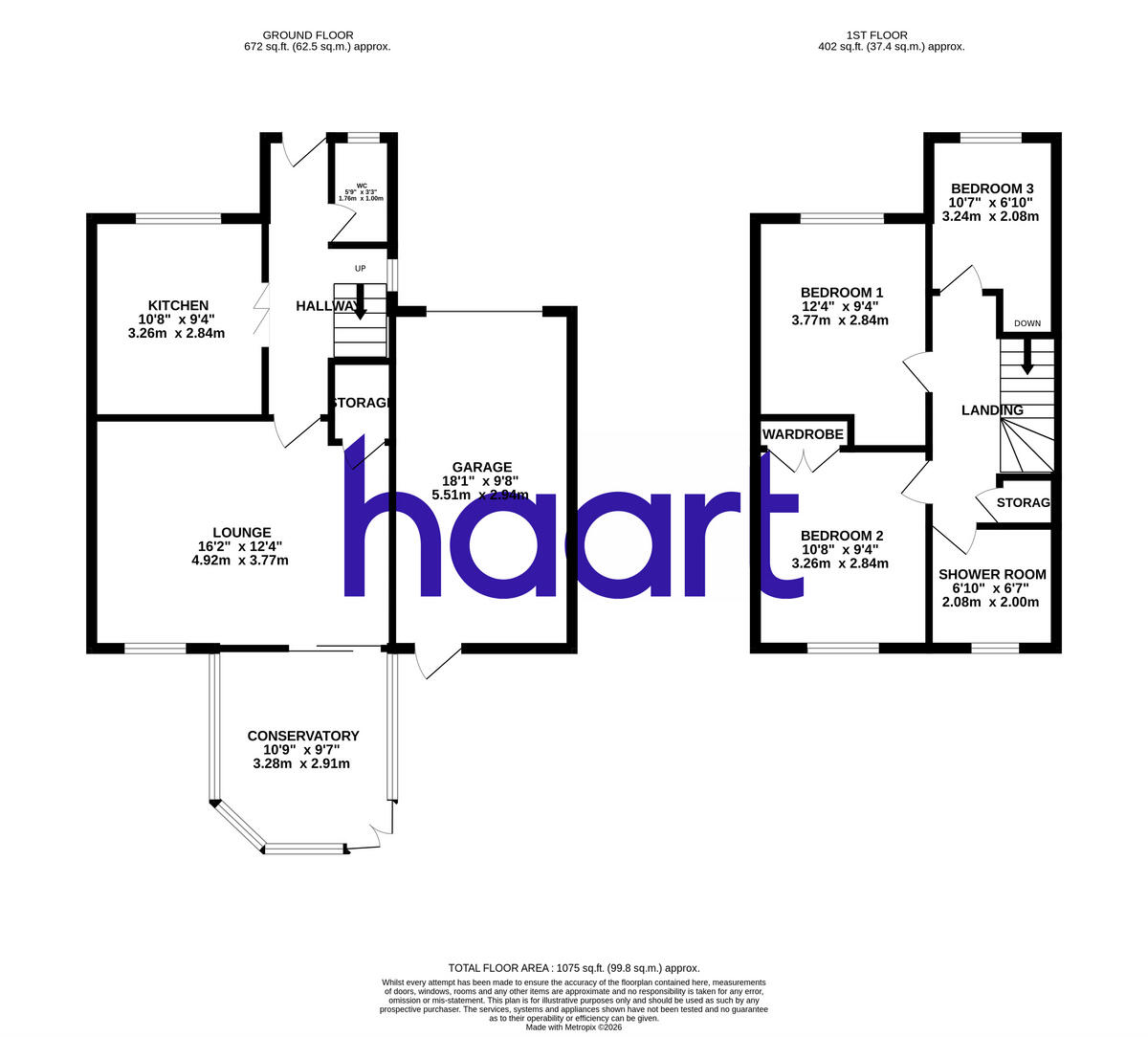 Bennison Drive, Harold Wood floorplan